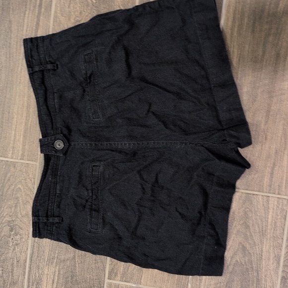 Anthropologie Maeve Navy High Rise A-line Shorts - Picture 6 of 10